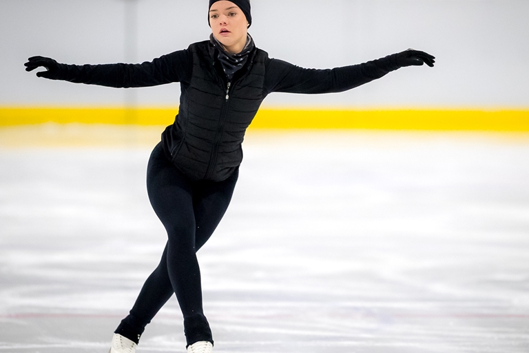 Kunstschaatser Loena Hendrickx op een wolk naar 16de plaats