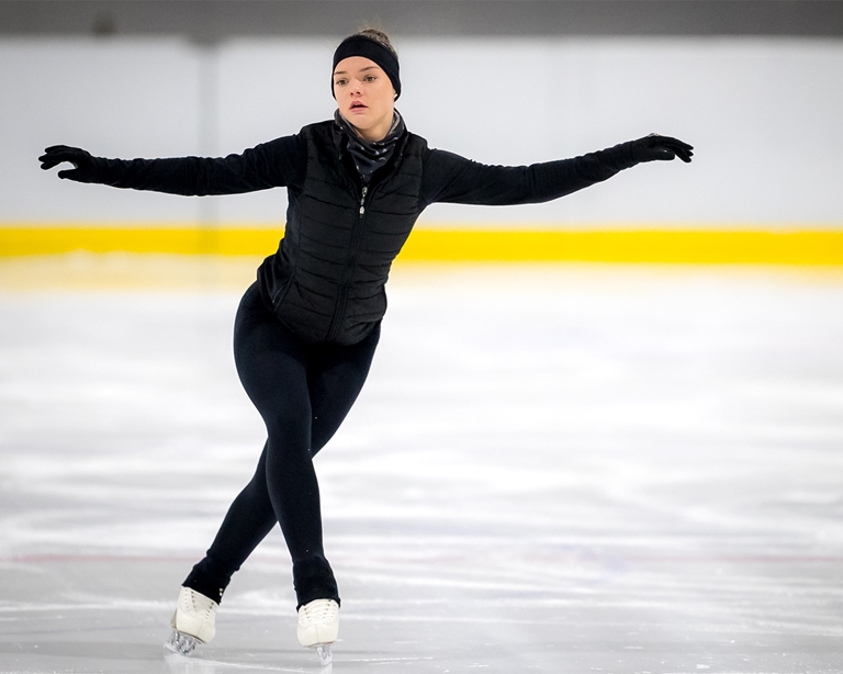 Kunstschaatser Loena Hendrickx op een wolk naar 16de plaats